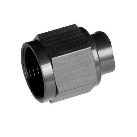 RED HORSE PERFORMANCE -03 TWO PIECE AN/JIC FLARE CAP NUT - BLACK 929-03-2